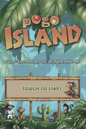 Pogo Island (USA) screen shot title